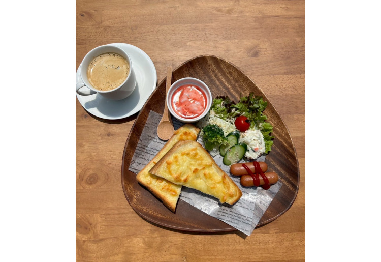 ▼チーズトースト　