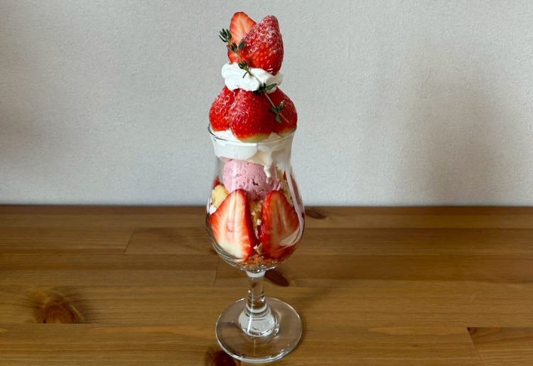 ▼いちごパフェ